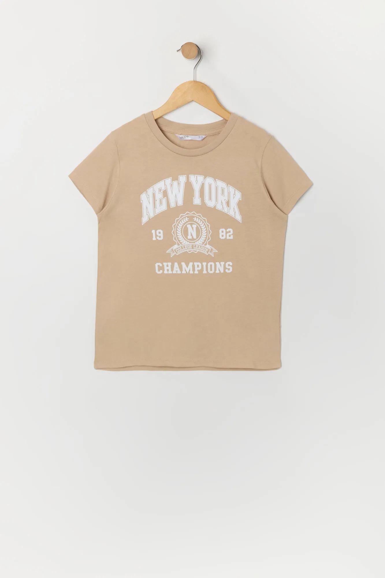 T-shirt à imprimé New York Champions pour fille sold by Urban Planet