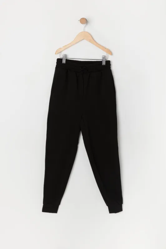 Girls Basic Fleece Jogger sold by Urban Planet