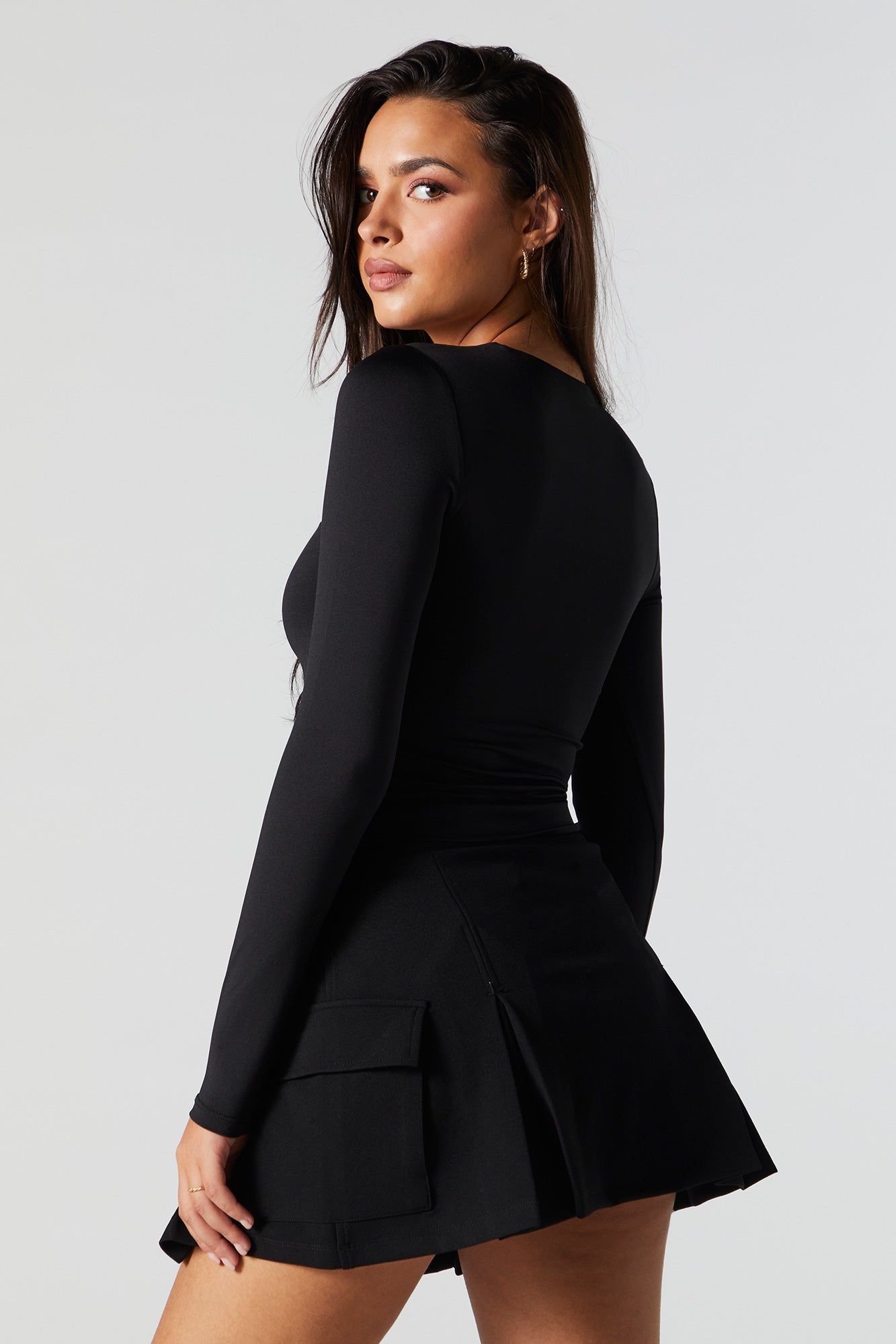 Contour Crewneck Long Sleeve Top sold by Urban Planet product image thumbnail 2