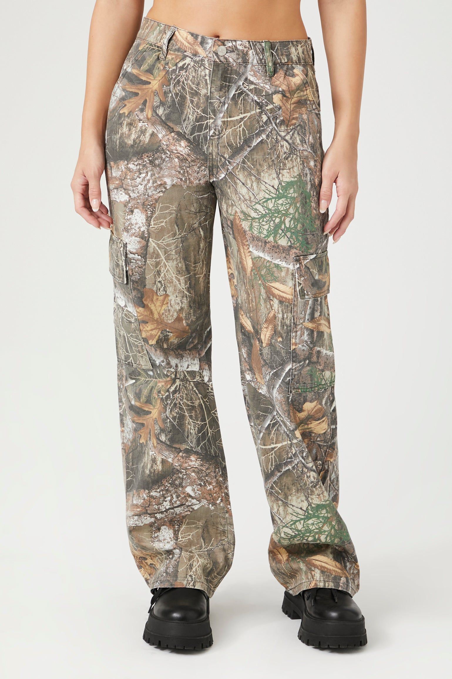 Camo Print Cargo Pant sold by Urban Planet product image thumbnail 2