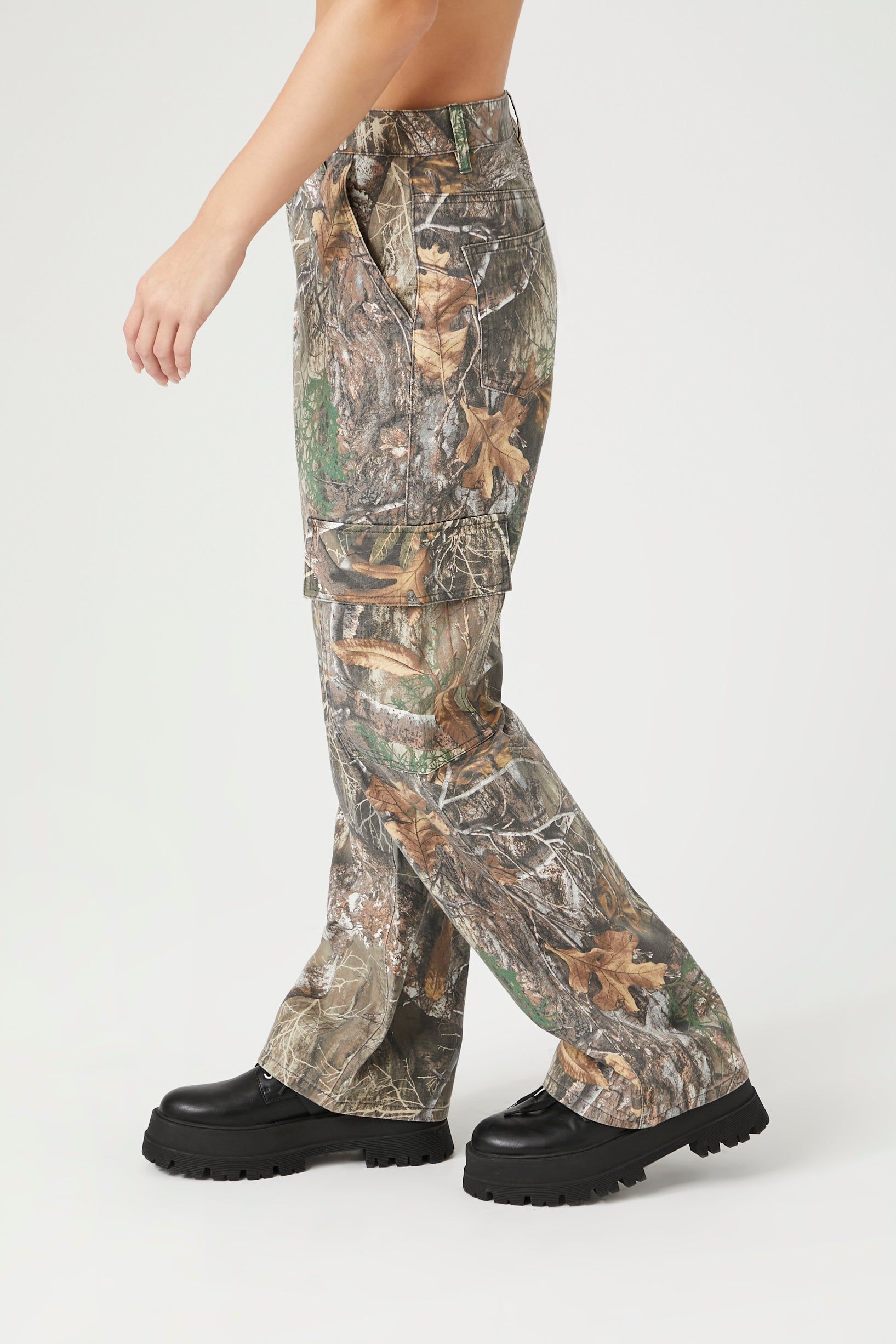 Camo Print Cargo Pant sold by Urban Planet product image thumbnail 4