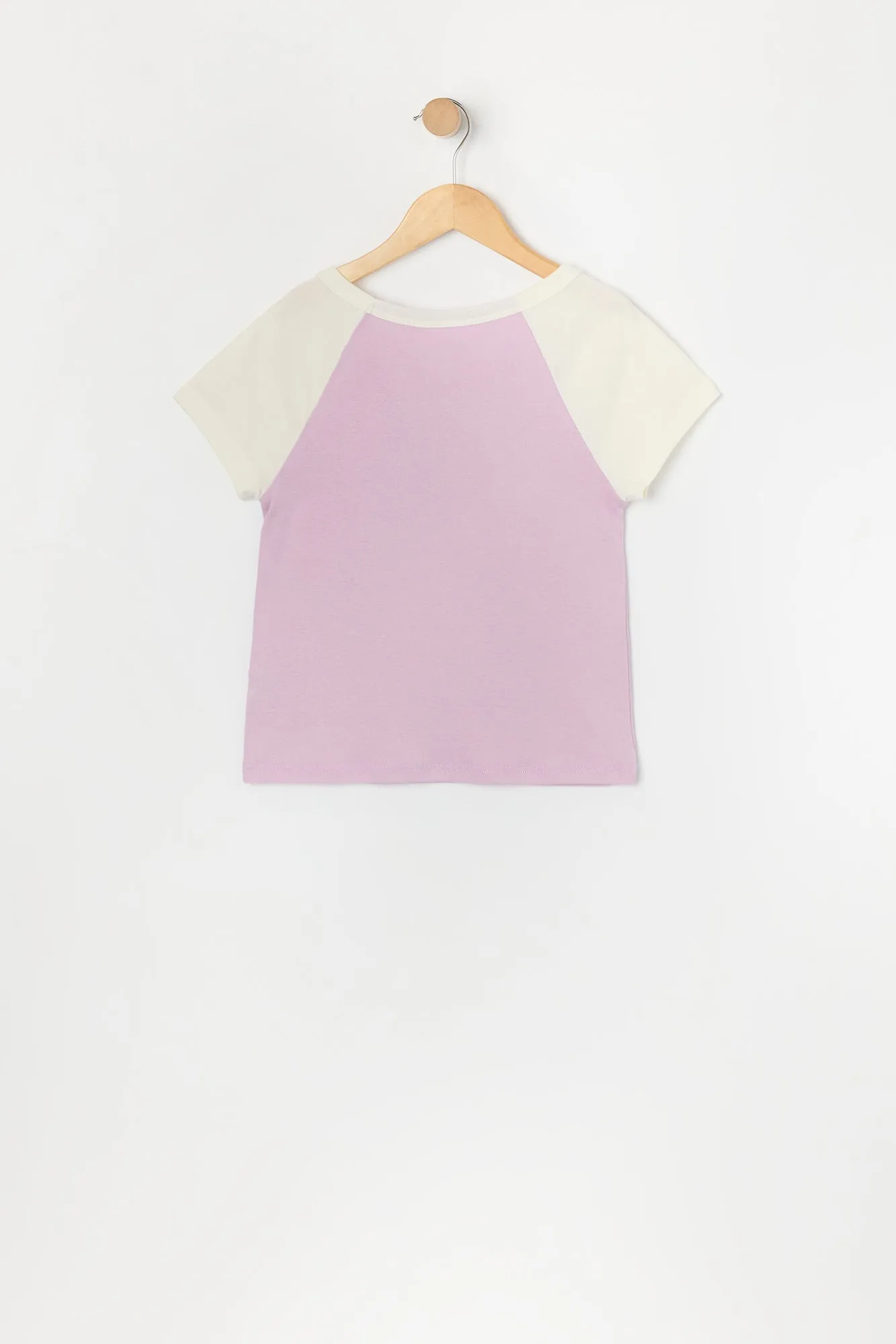 Girls Graphic Raglan T-Shirt sold by Urban Planet product image thumbnail 2