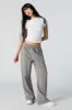 Fleece Wide Leg Sweatpant sold by Urban Planet