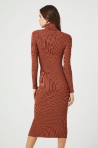 Turtleneck Bodycon Midi Sweater Dress sold by Urban Planet