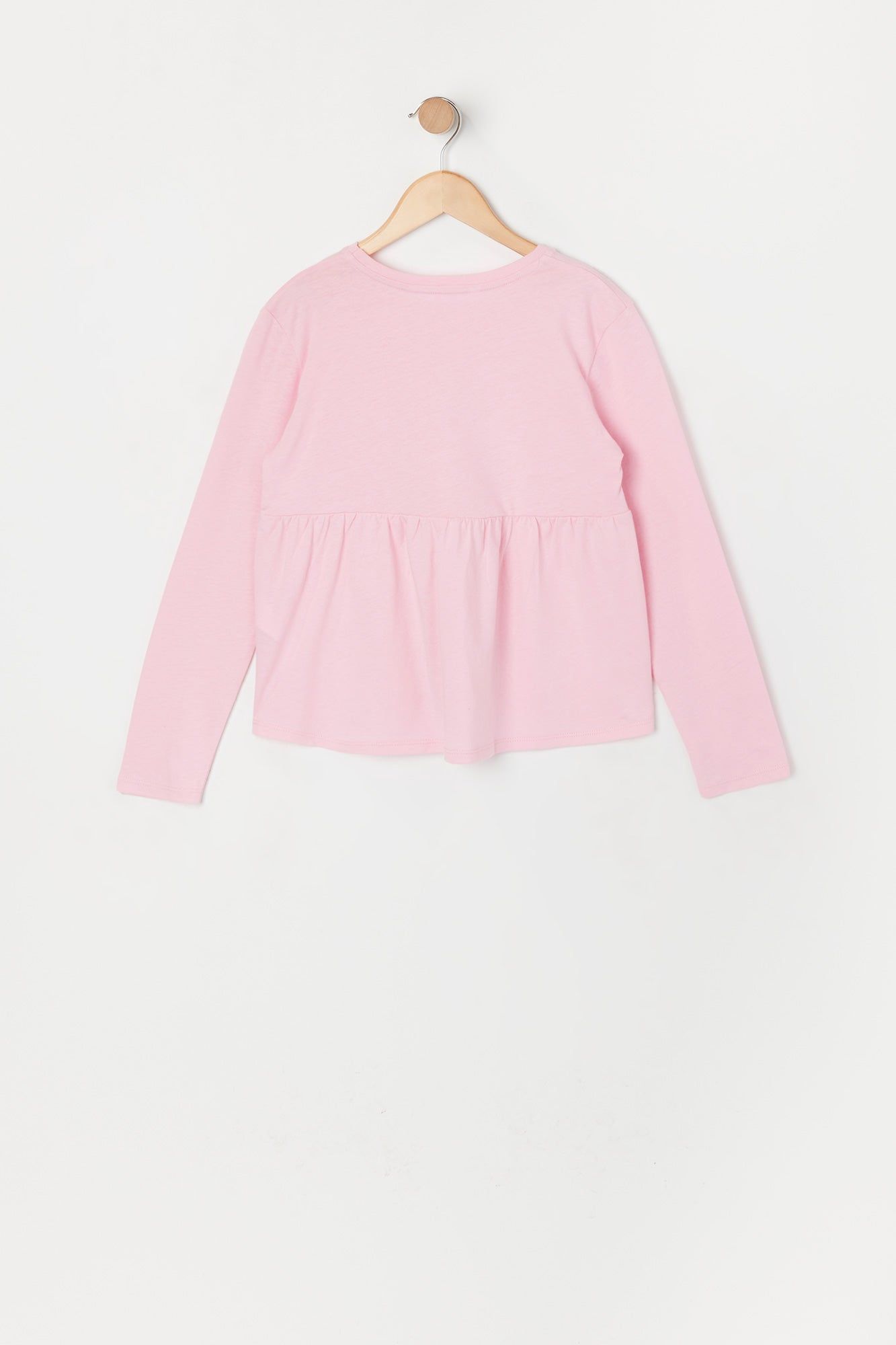 Girls Long Sleeve Peplum Top sold by Urban Planet product image thumbnail 2