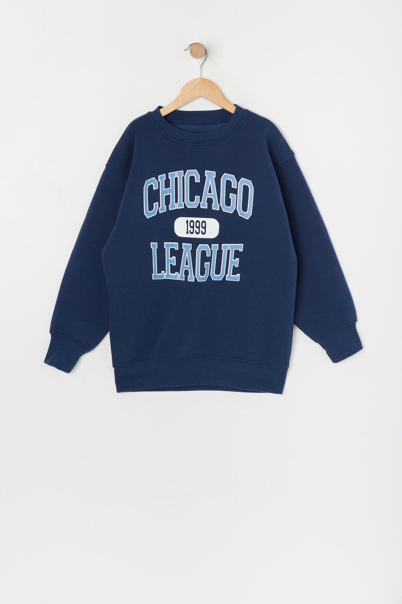 Girls Chicago Graphic Fleece Sweatshirt sold by Urban Planet