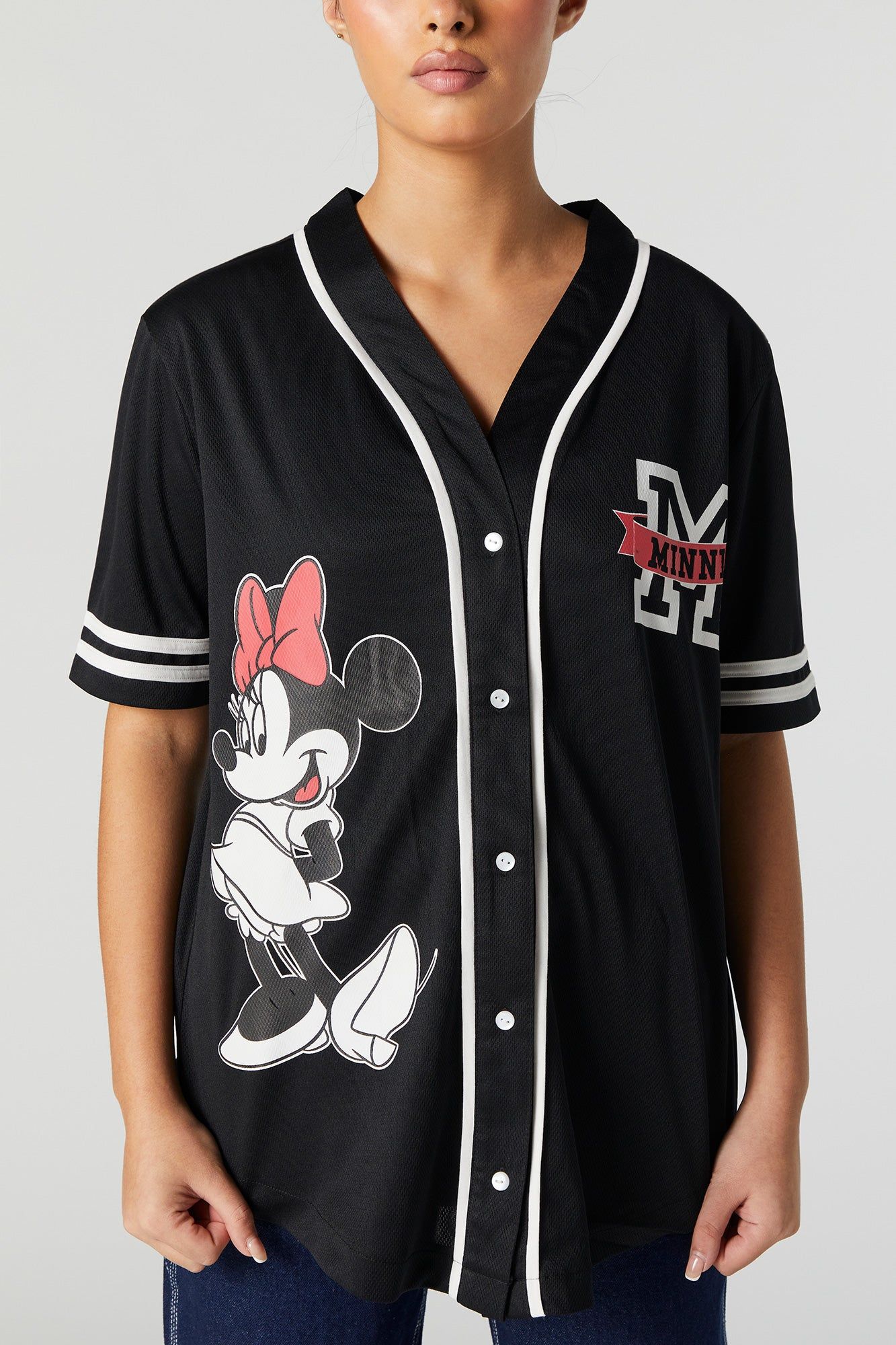 Mickey Mouse Graphic Baseball Jersey sold by Urban Planet product image thumbnail 4