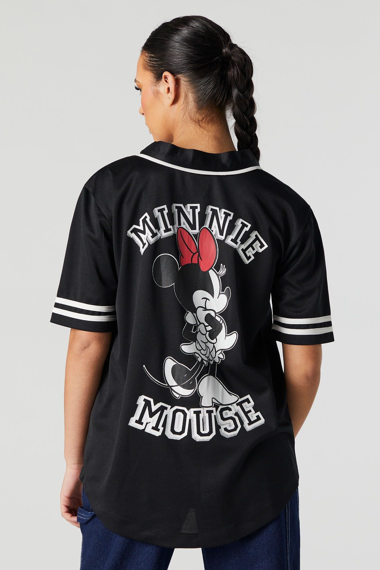 Mickey Mouse Graphic Baseball Jersey sold by Urban Planet product image thumbnail 2