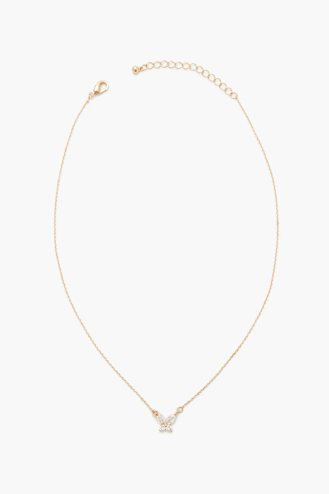 Butterfly Gem Charm Necklace sold by Urban Planet product image thumbnail 3