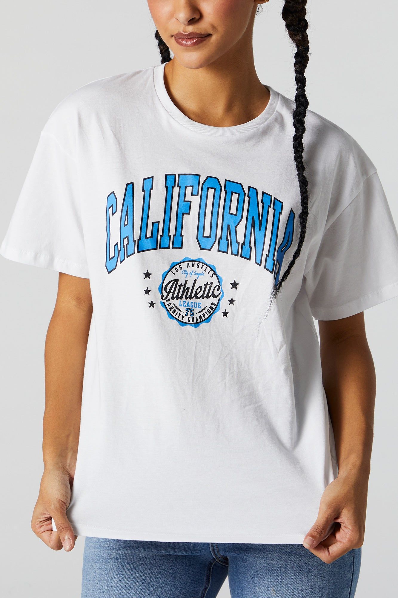 California Graphic Boyfriend T-Shirt sold by Urban Planet