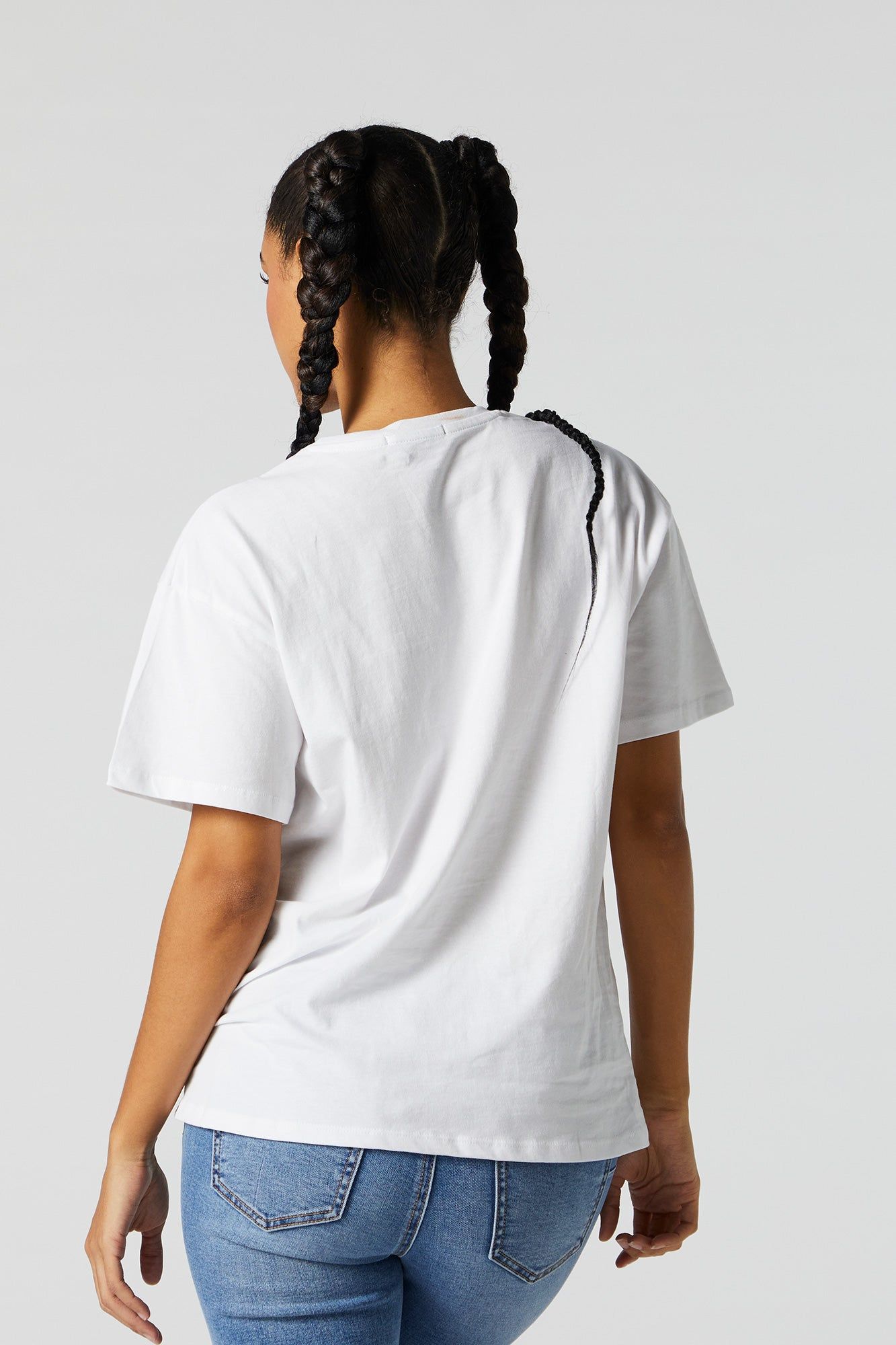 California Graphic Boyfriend T-Shirt sold by Urban Planet product image thumbnail 4