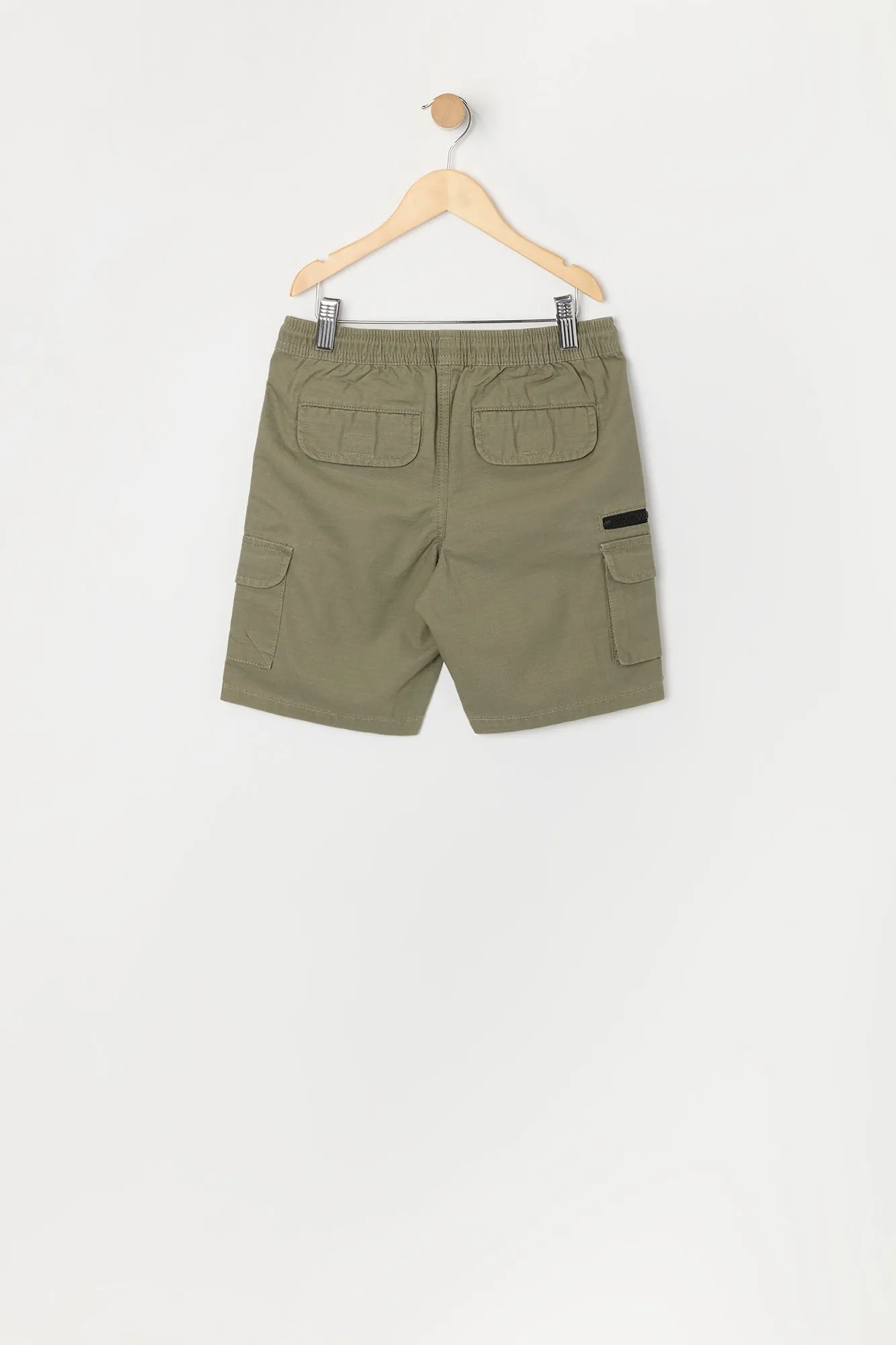 Boys Drawstring Zipper Pocket Cargo Short sold by Urban Planet product image thumbnail 2