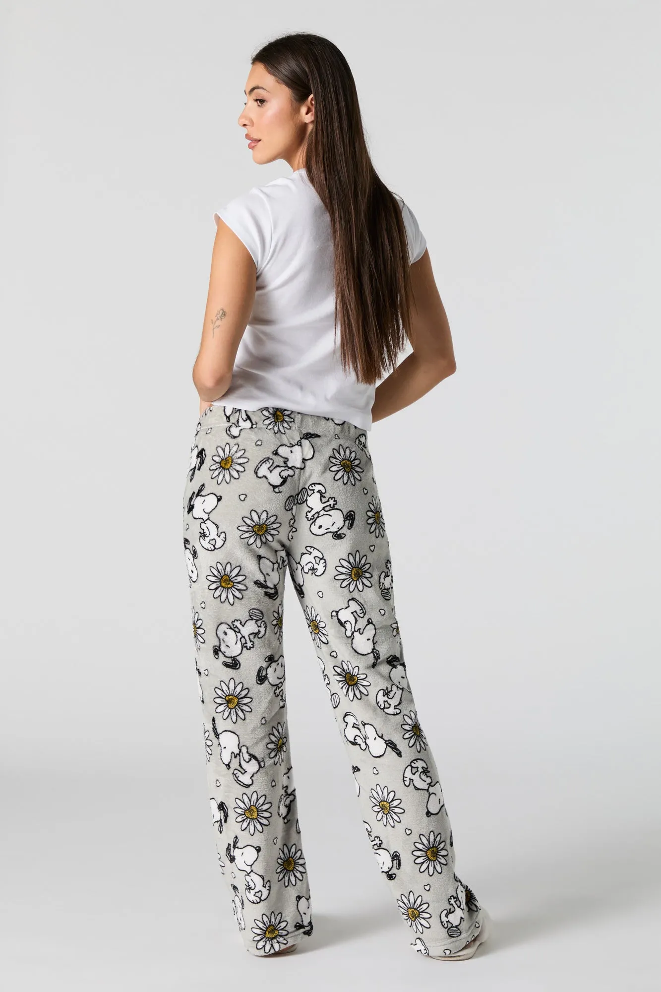 Printed Plush Pajama Pant sold by Urban Planet product image thumbnail 3
