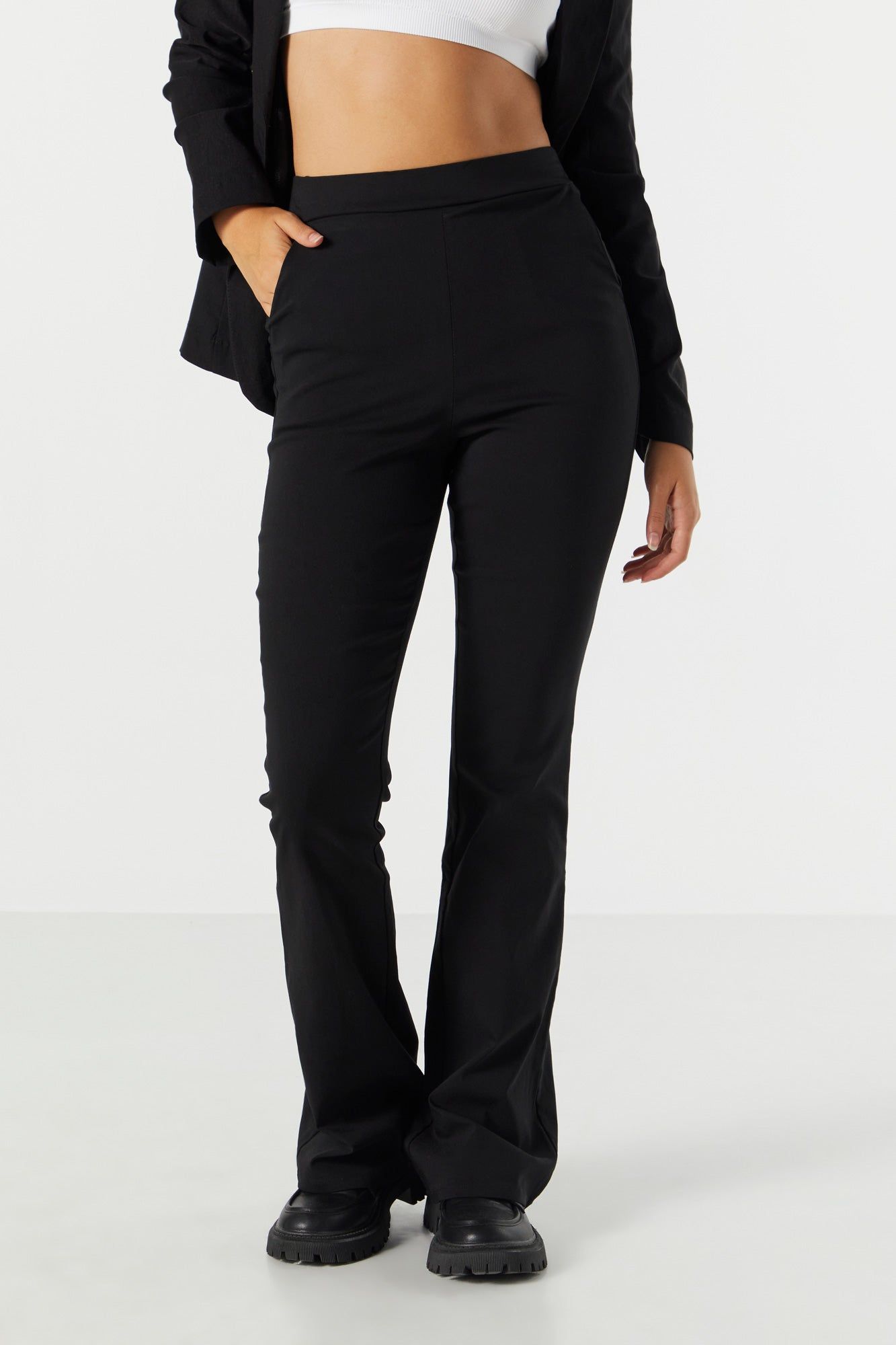 High Rise Slim Flare Pant sold by Urban Planet product image thumbnail 5