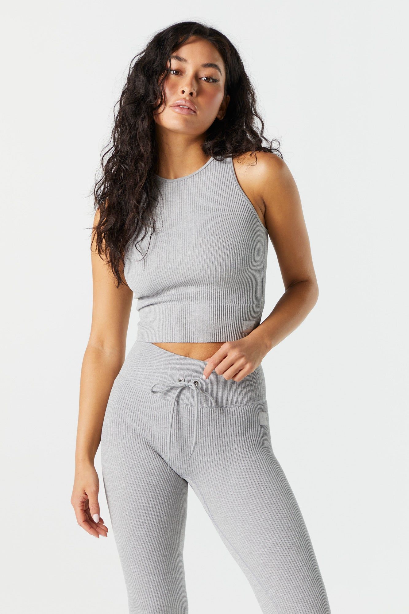 Sommer Ray Seamless Ribbed Active Tank sold by Urban Planet product image thumbnail 5