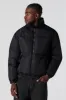 Mock Neck Puffer Jacket sold by Urban Planet
