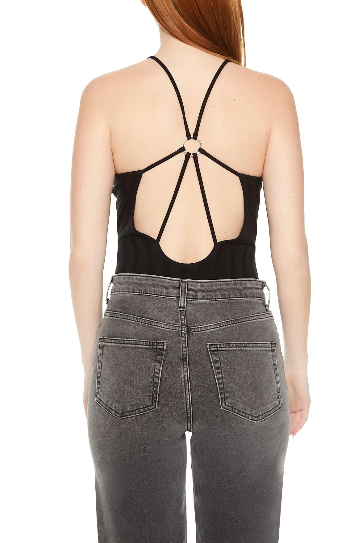 Maillot avec anneau en O et brides au dos sold by Urban Planet product image thumbnail 2