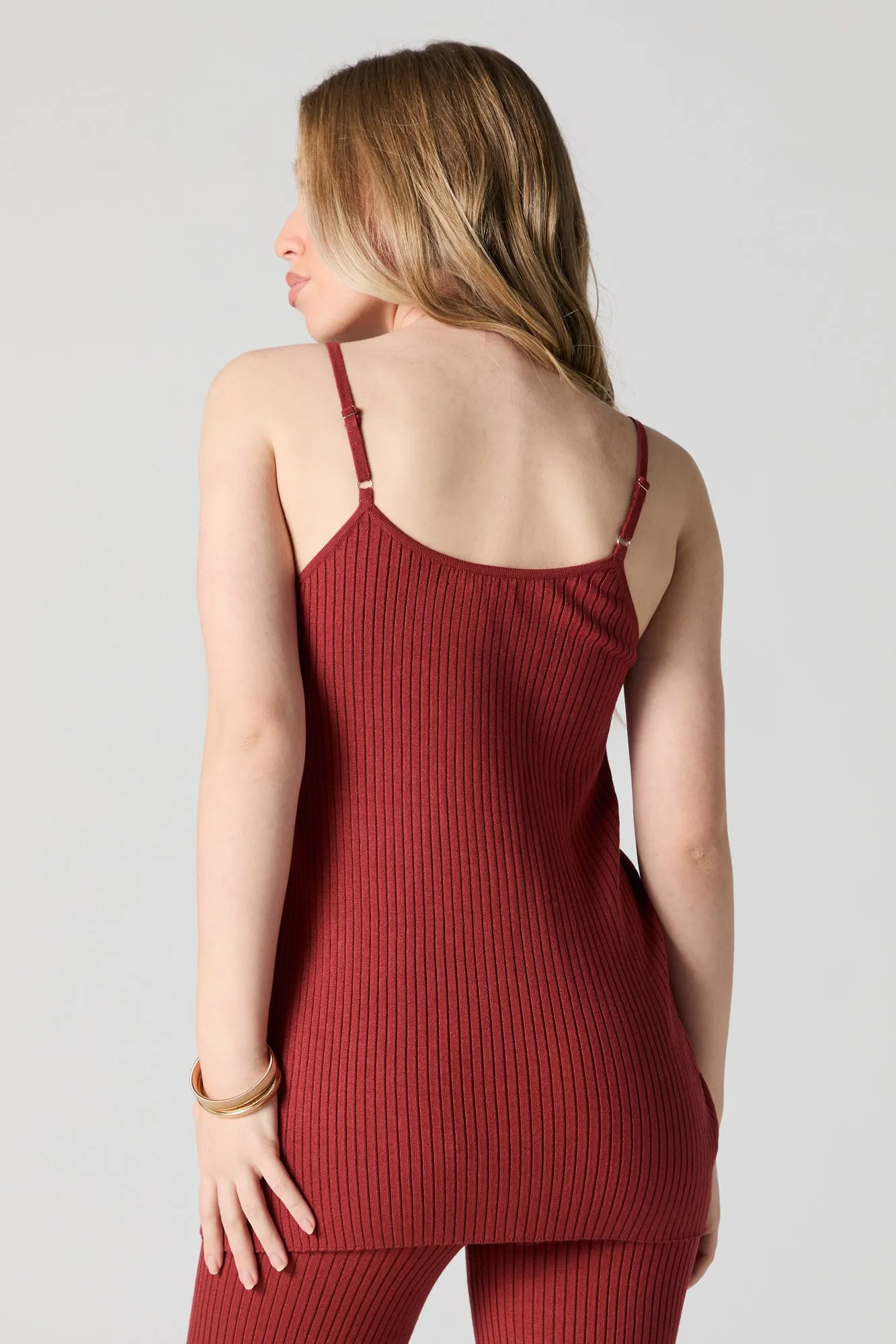 Débardeur en tricot côtelé avec agrafes sold by Urban Planet product image thumbnail 2