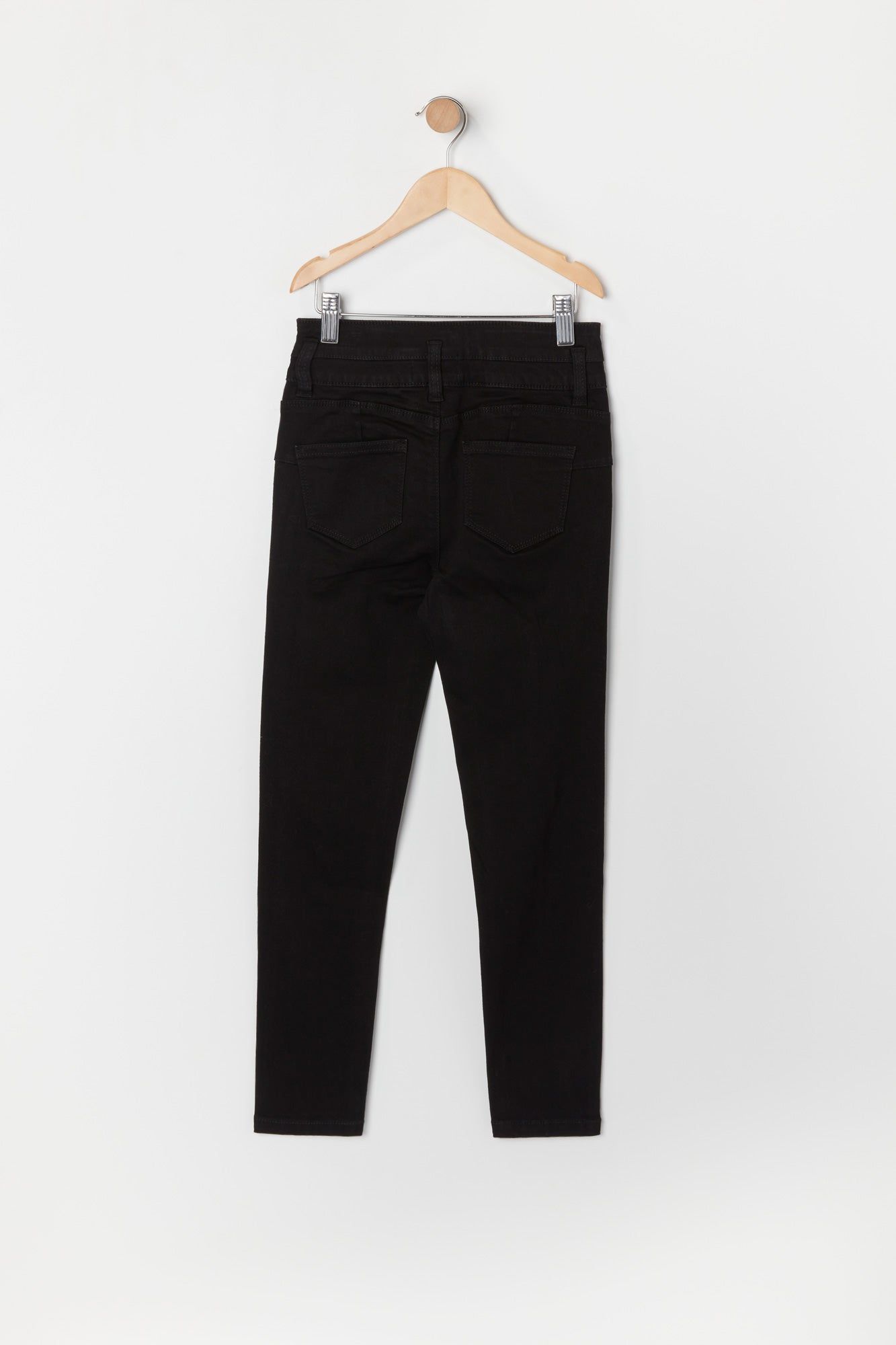 Girls Ibiza Distressed Black Wash Jean sold by Urban Planet product image thumbnail 2