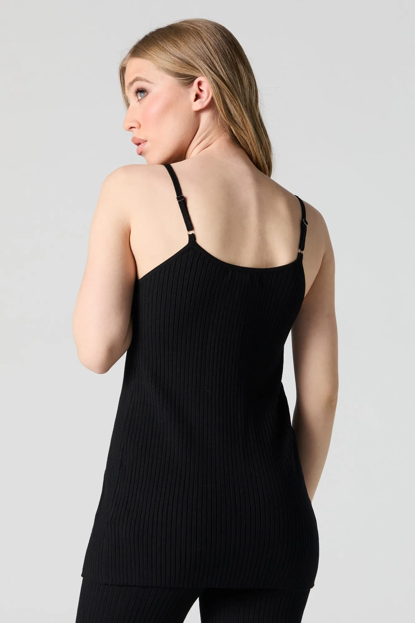 Débardeur en tricot côtelé avec agrafes sold by Urban Planet product image thumbnail 5