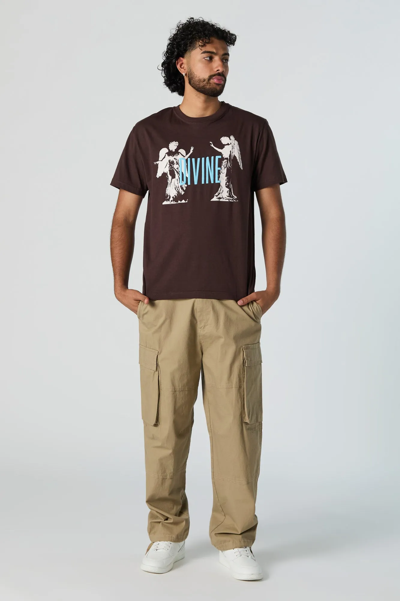 Divine Graphic T-Shirt sold by Urban Planet product image thumbnail 3