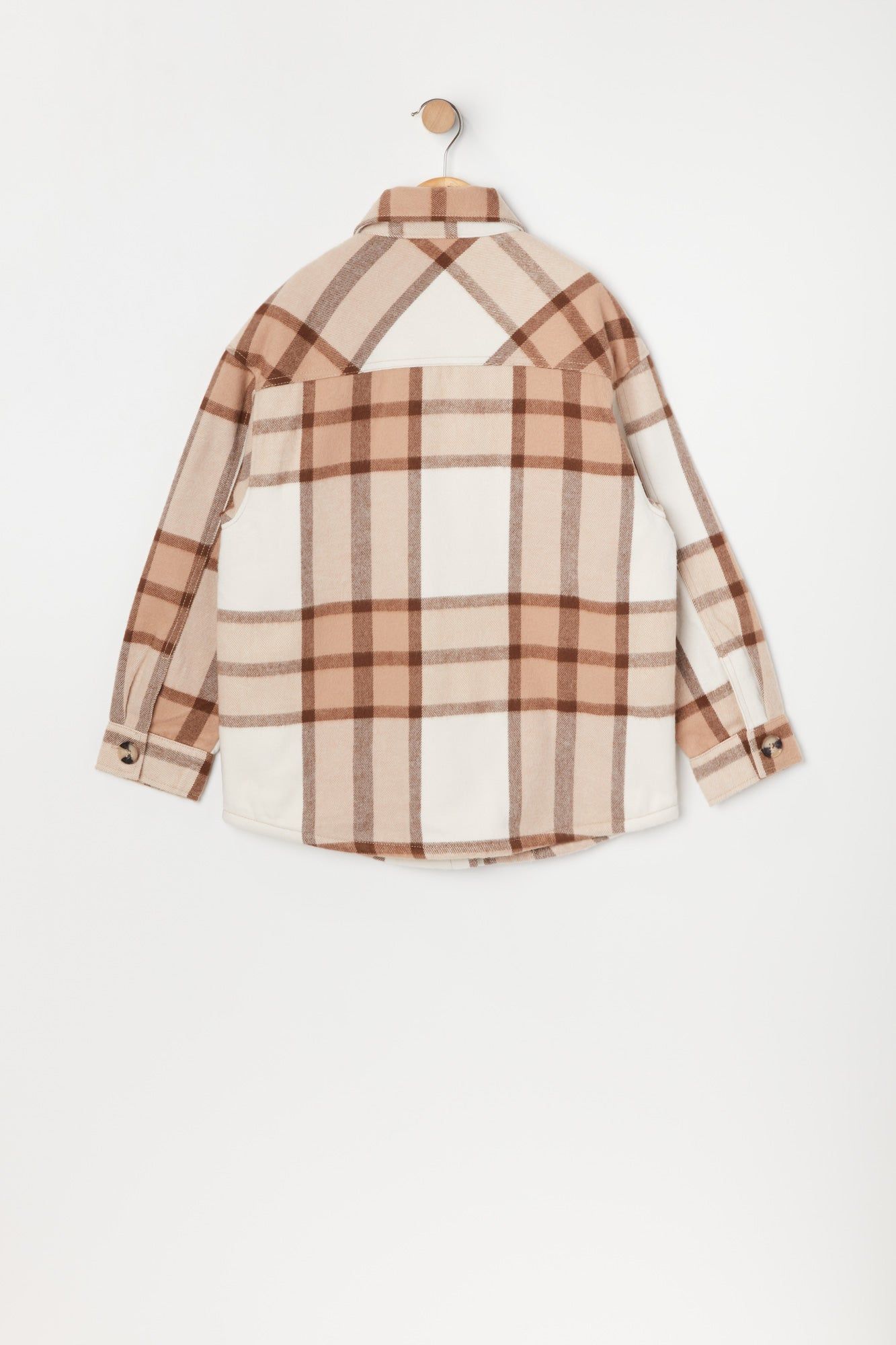 Girls Plaid Flannel sold by Urban Planet product image thumbnail 4