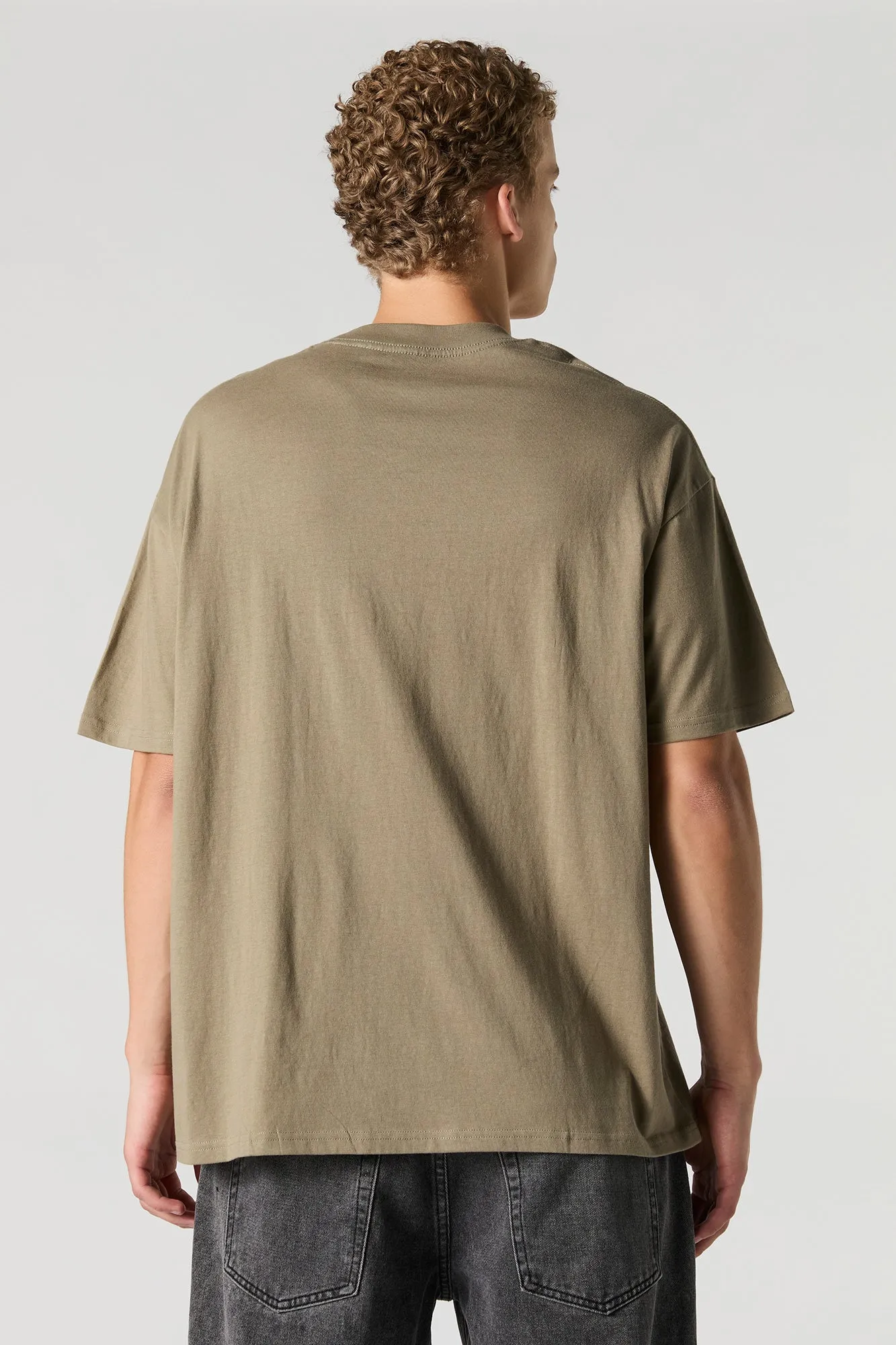 T-shirt à imprimé Saints and Sinners sold by Urban Planet product image thumbnail 3