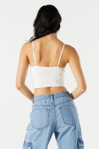V-Neck Ribbed Tank sold by Urban Planet