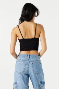 V-Neck Ribbed Tank sold by Urban Planet