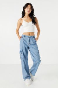 V-Neck Ribbed Tank sold by Urban Planet