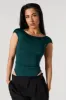 Contour Boat Neck Open Back Bodysuit sold by Urban Planet