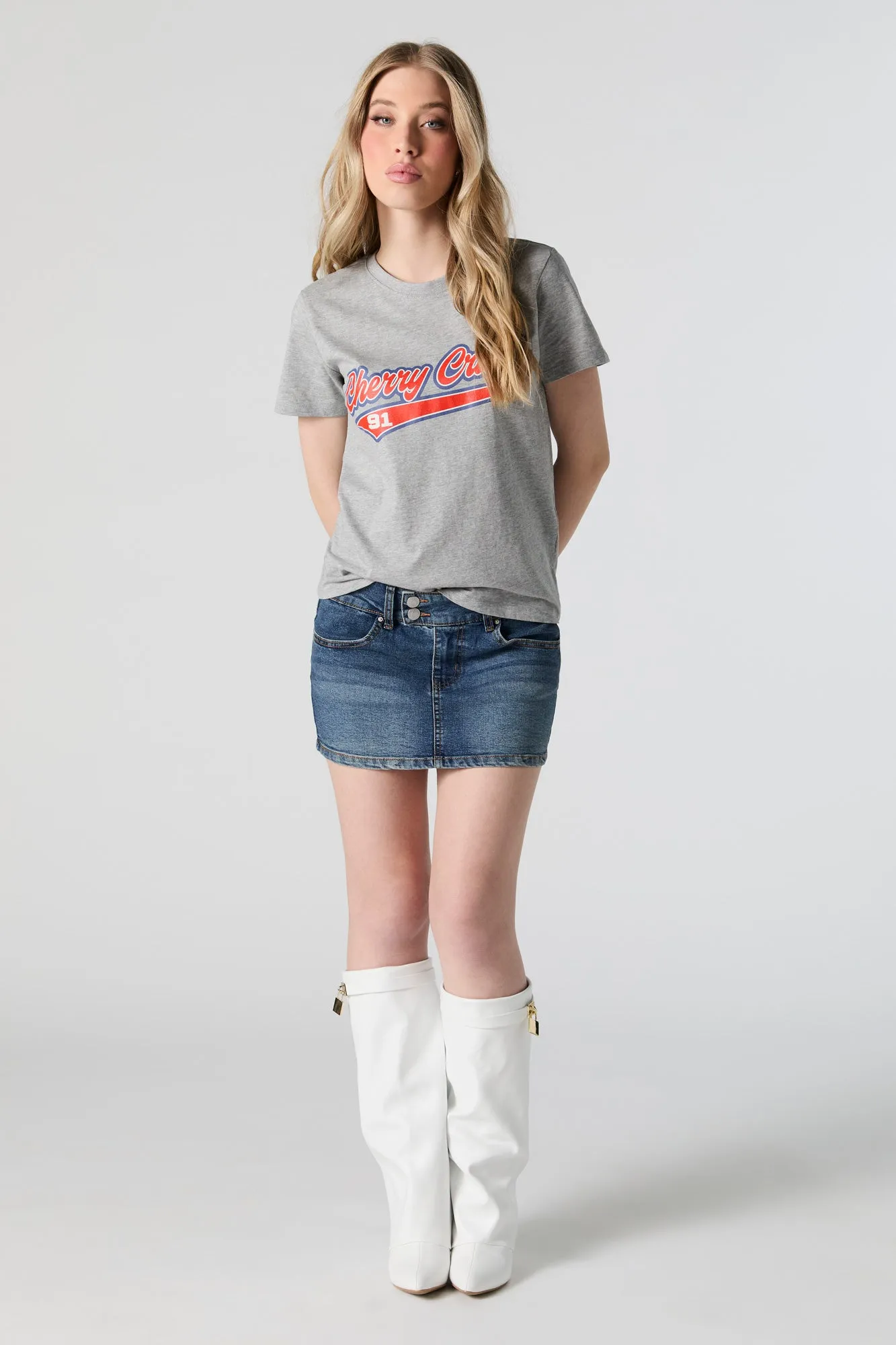 Cherry Crush Graphic T-Shirt sold by Urban Planet product image thumbnail 3