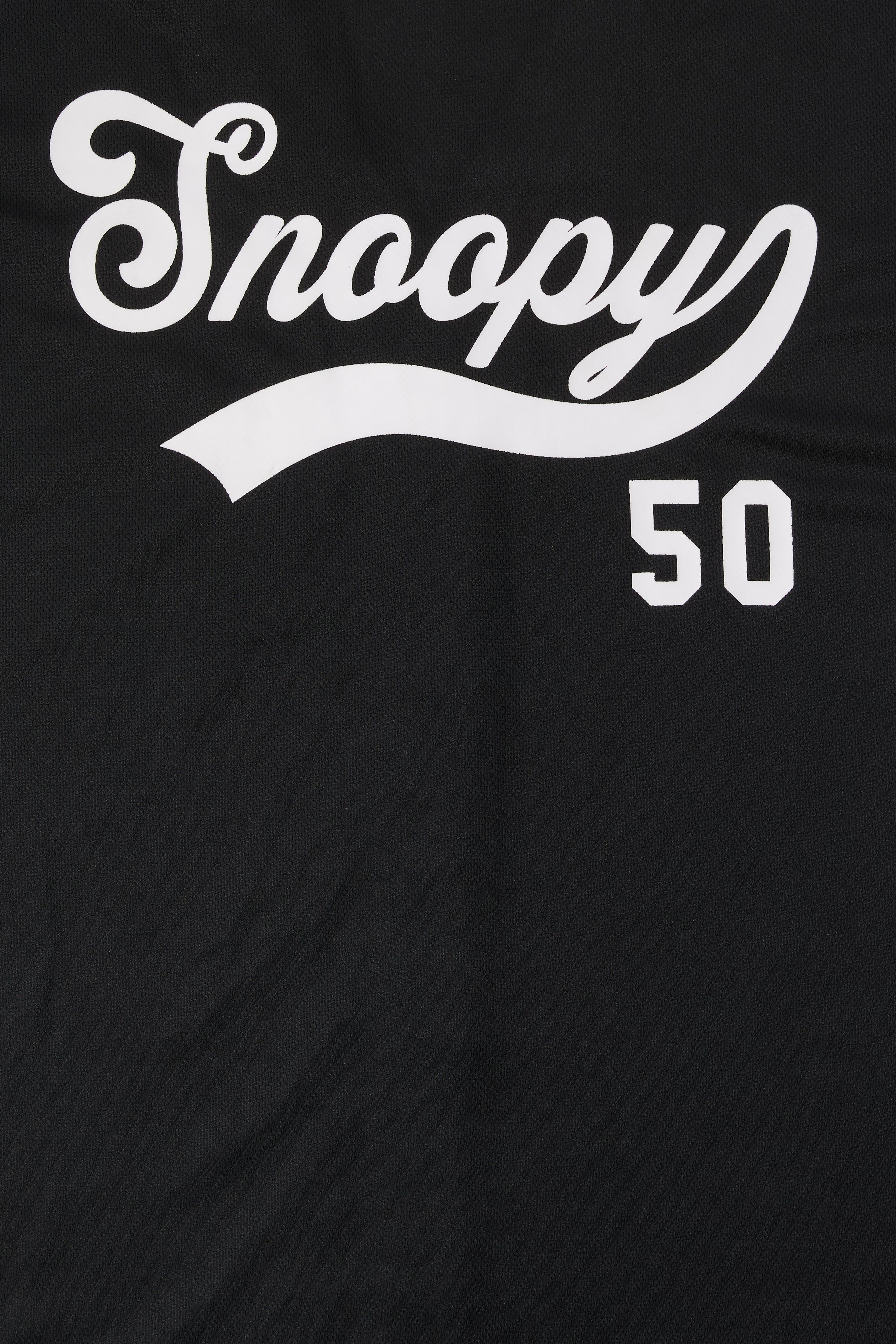 Snoopy Graphic Mesh Baseball Jersey sold by Urban Planet product image thumbnail 2