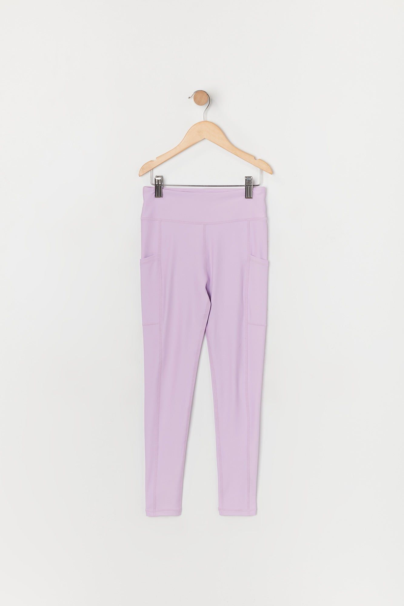 Girls Active Lilac Side Pocket Legging sold by Urban Planet