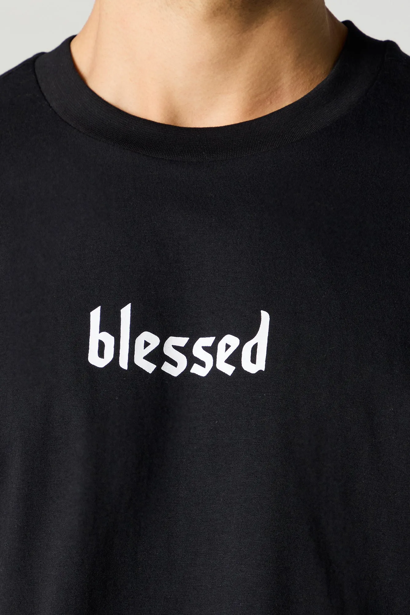 Blessed Graphic T-Shirt sold by Urban Planet product image thumbnail 2