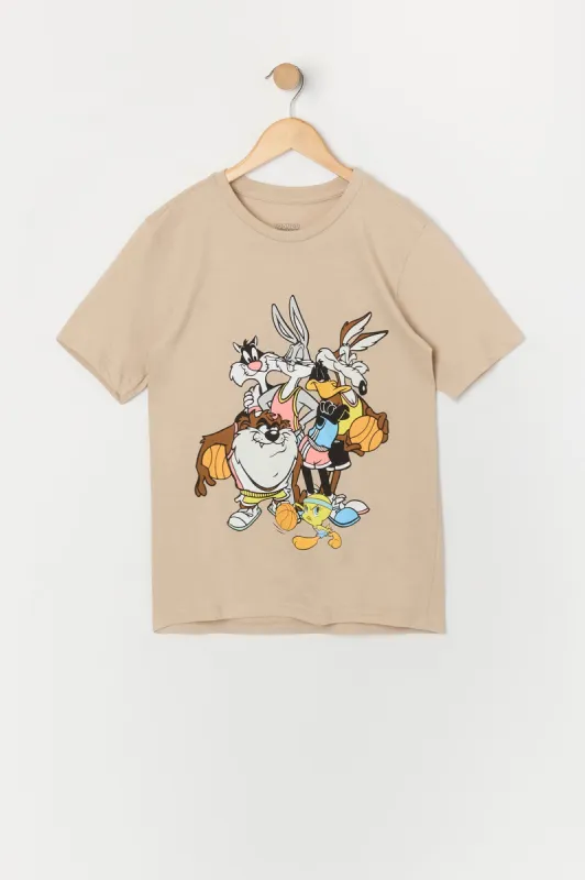 T-shirt à imprimé Space Jam pour garçon sold by Urban Planet