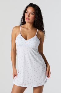 Robe à enfiler à col en V et imprimé floral sold by Urban Planet