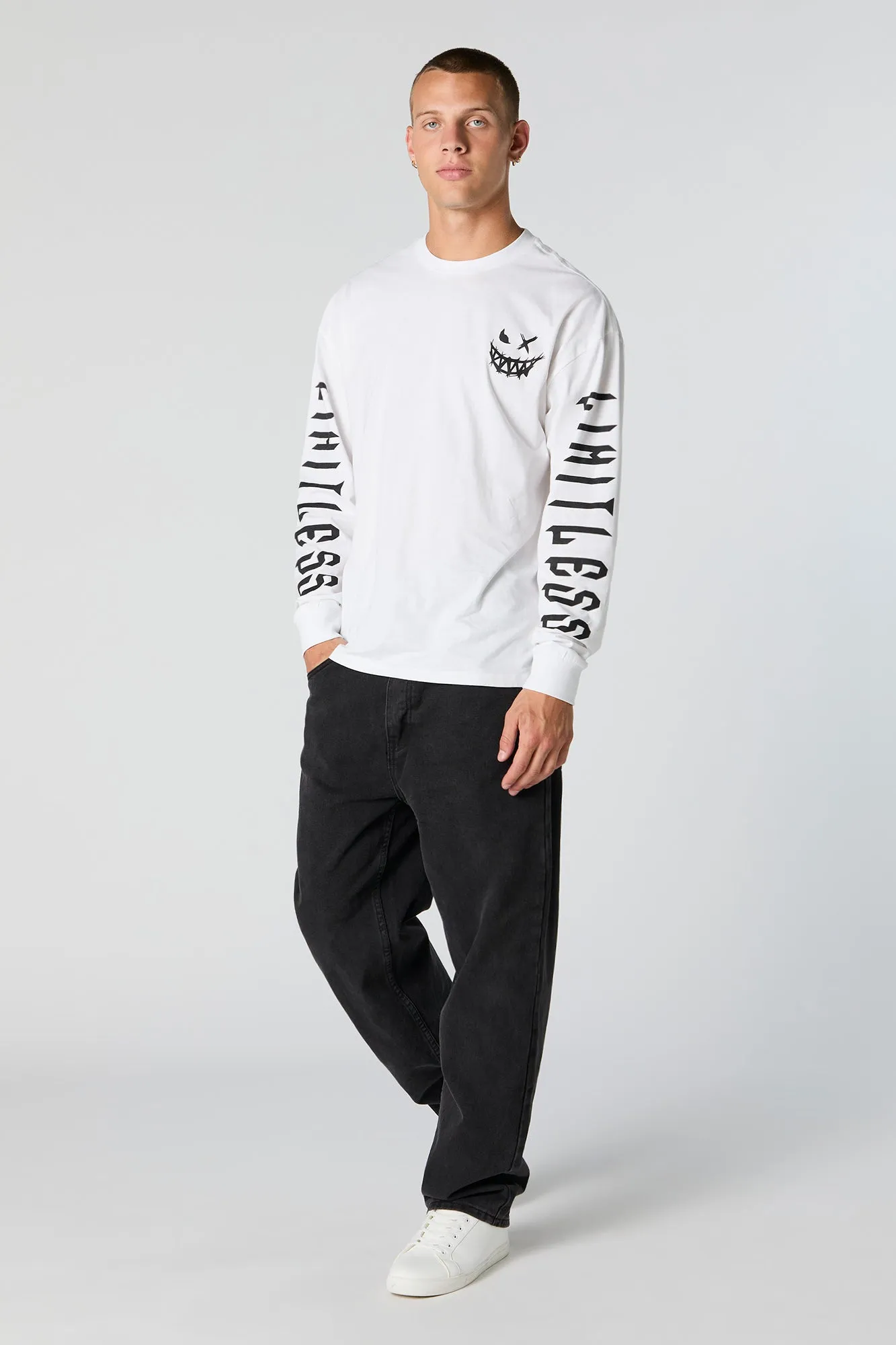 Limitless Graphic Long Sleeve Top sold by Urban Planet product image thumbnail 3