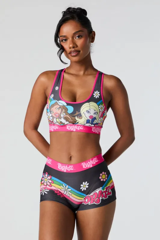 Ensemble pyjama avec soutien-gorge et short à imprimé Bratz sold by Urban Planet