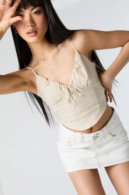 V-Neck Milkmaid Tank sold by Urban Planet