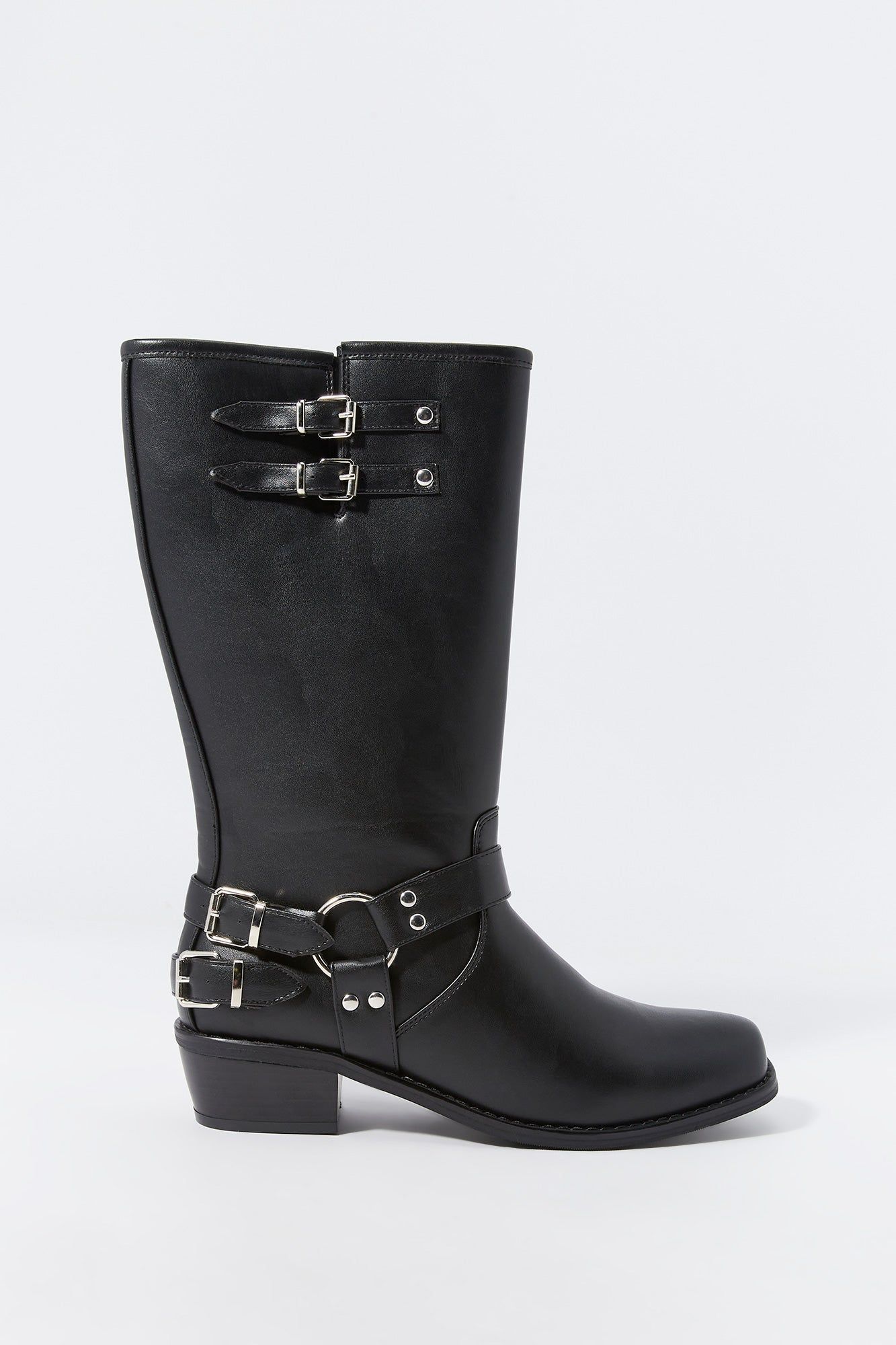 Bottes mi-mollets en similicuir sold by Urban Planet product image thumbnail 2