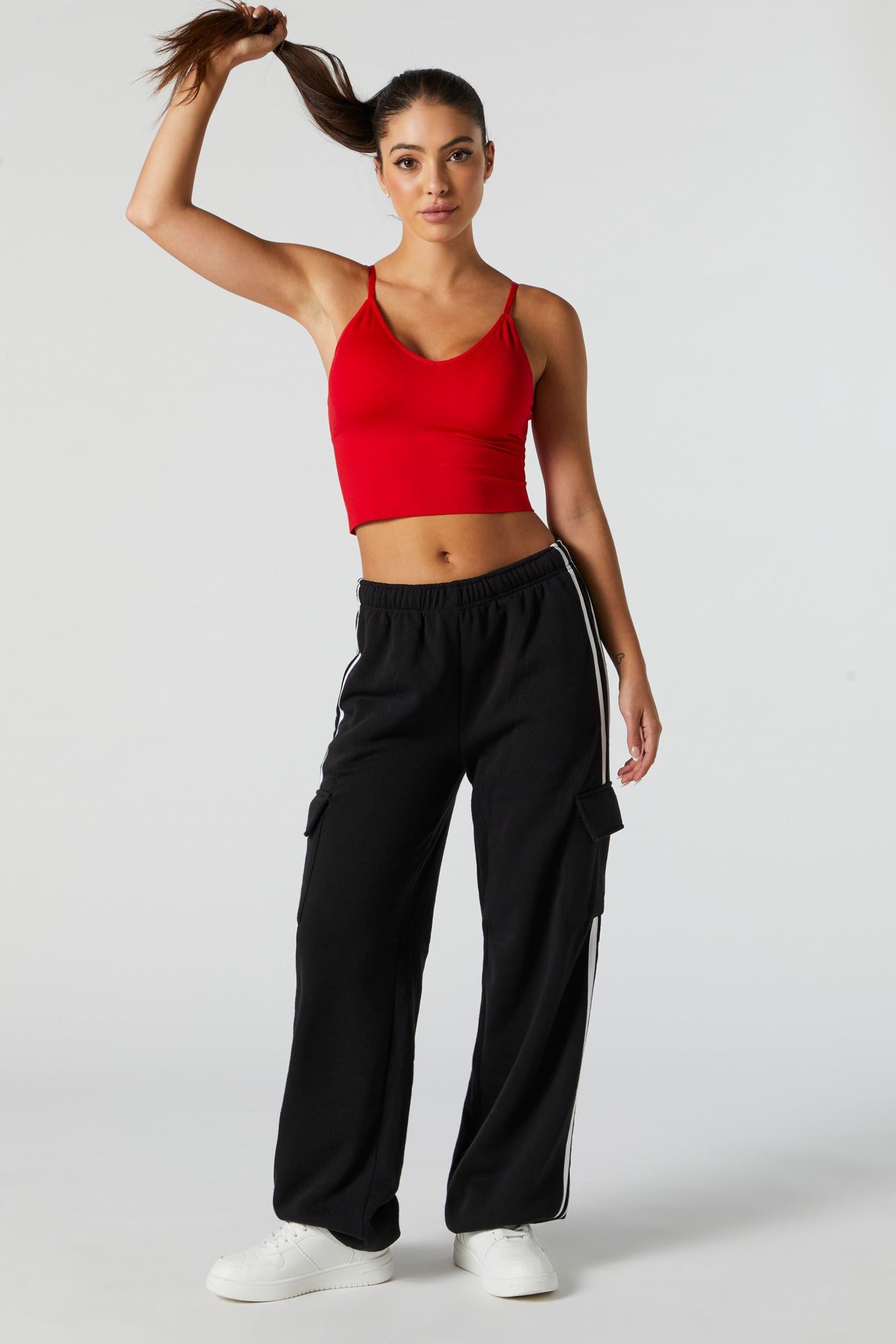 Débardeur coussiné sans couture à encolure en V sold by Urban Planet product image thumbnail 3