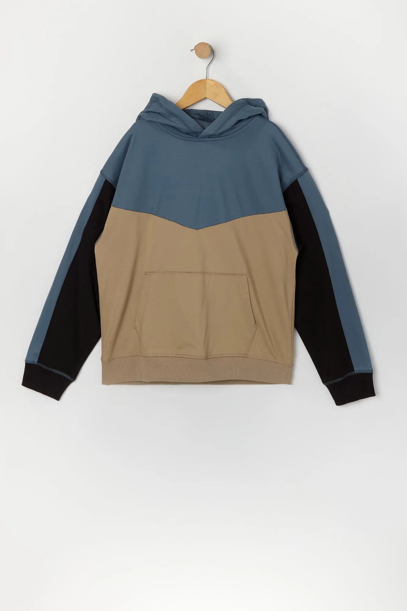 Haut à capuchon Active doux avec blocs de couleurs pour garçon sold by Urban Planet product image thumbnail 3