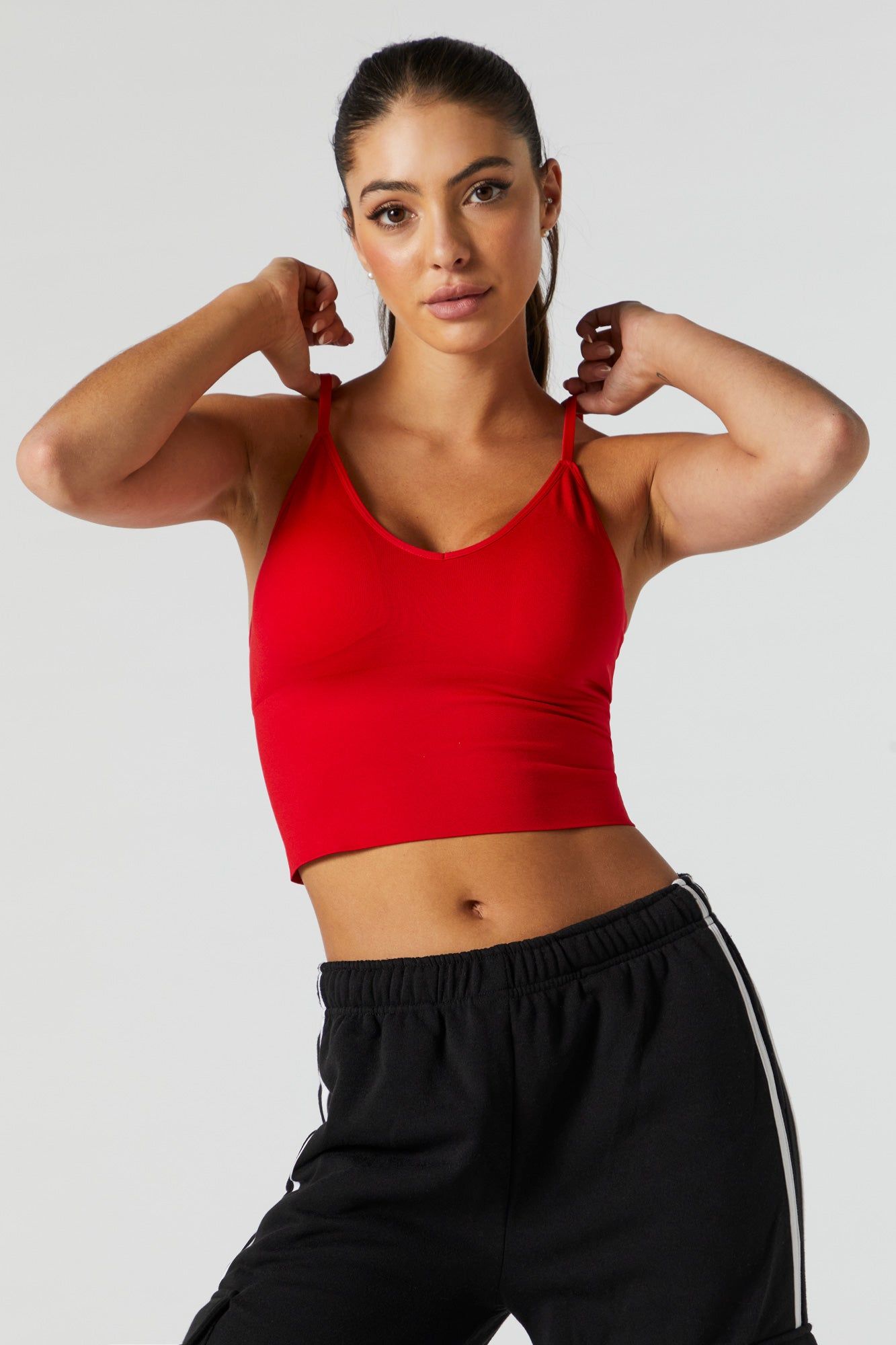 Débardeur coussiné sans couture à encolure en V sold by Urban Planet product image thumbnail 4