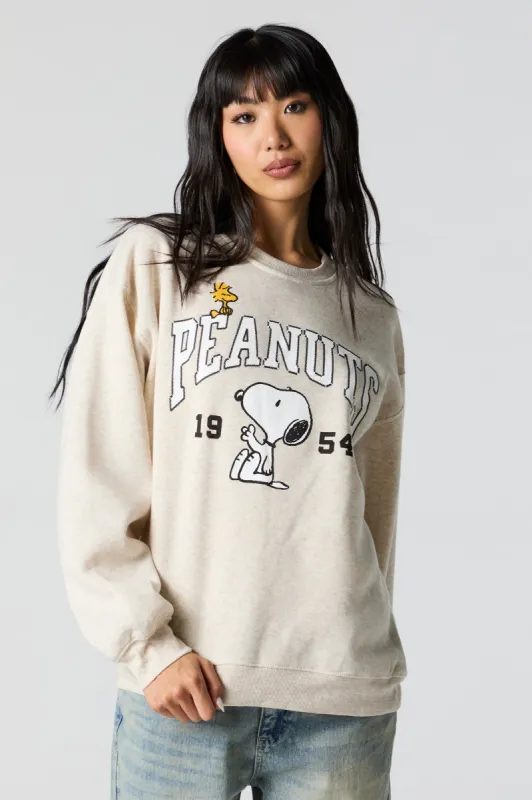 Peanuts Graphic Fleece Sweatshirt sold by Urban Planet