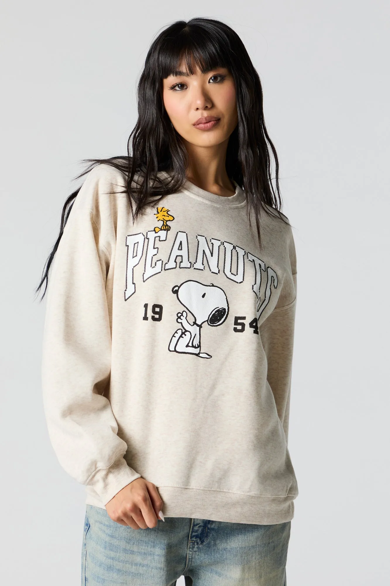 Peanuts Graphic Fleece Sweatshirt sold by Urban Planet