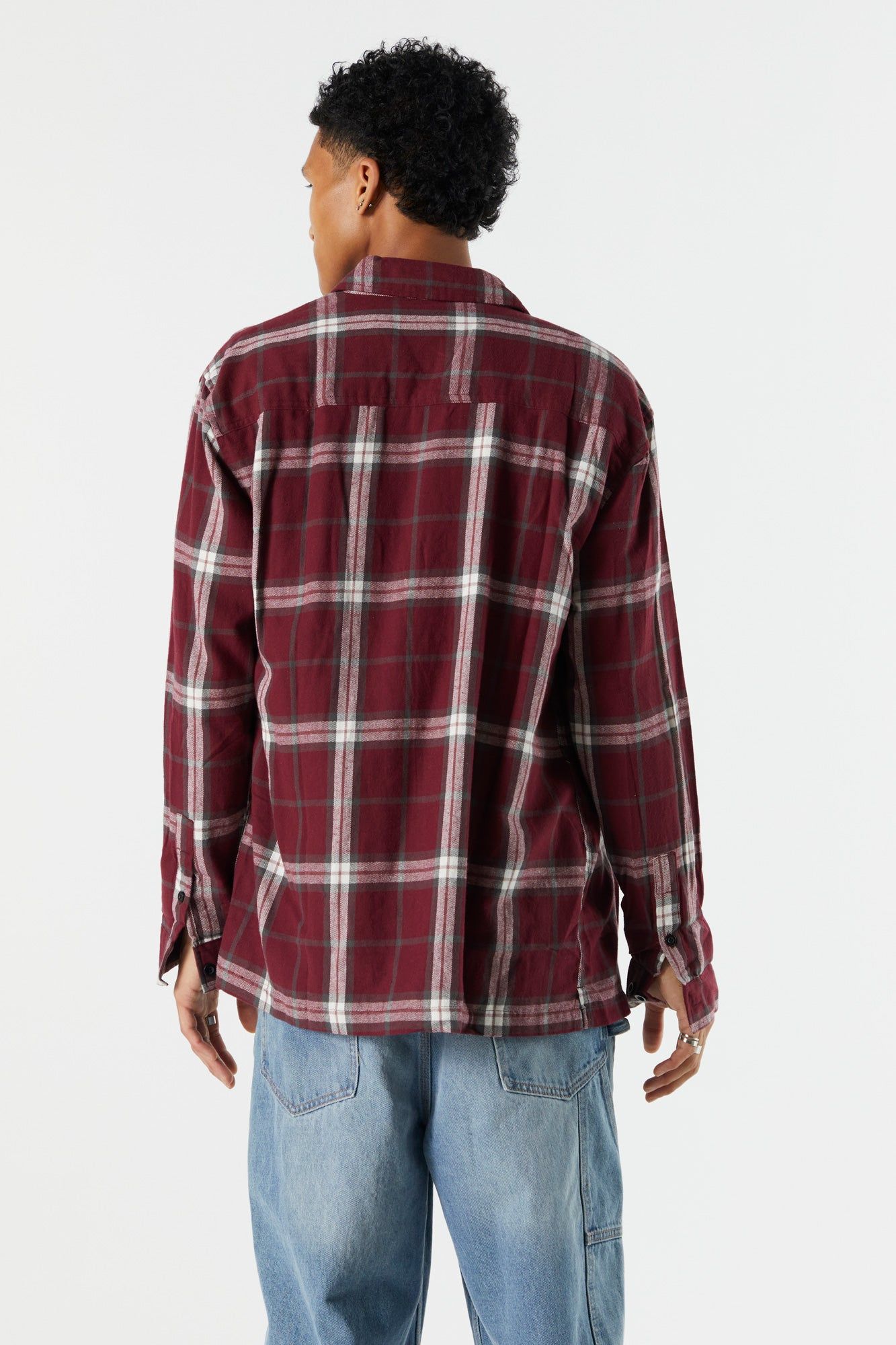 Plaid Button-Up Top sold by Urban Planet product image thumbnail 12