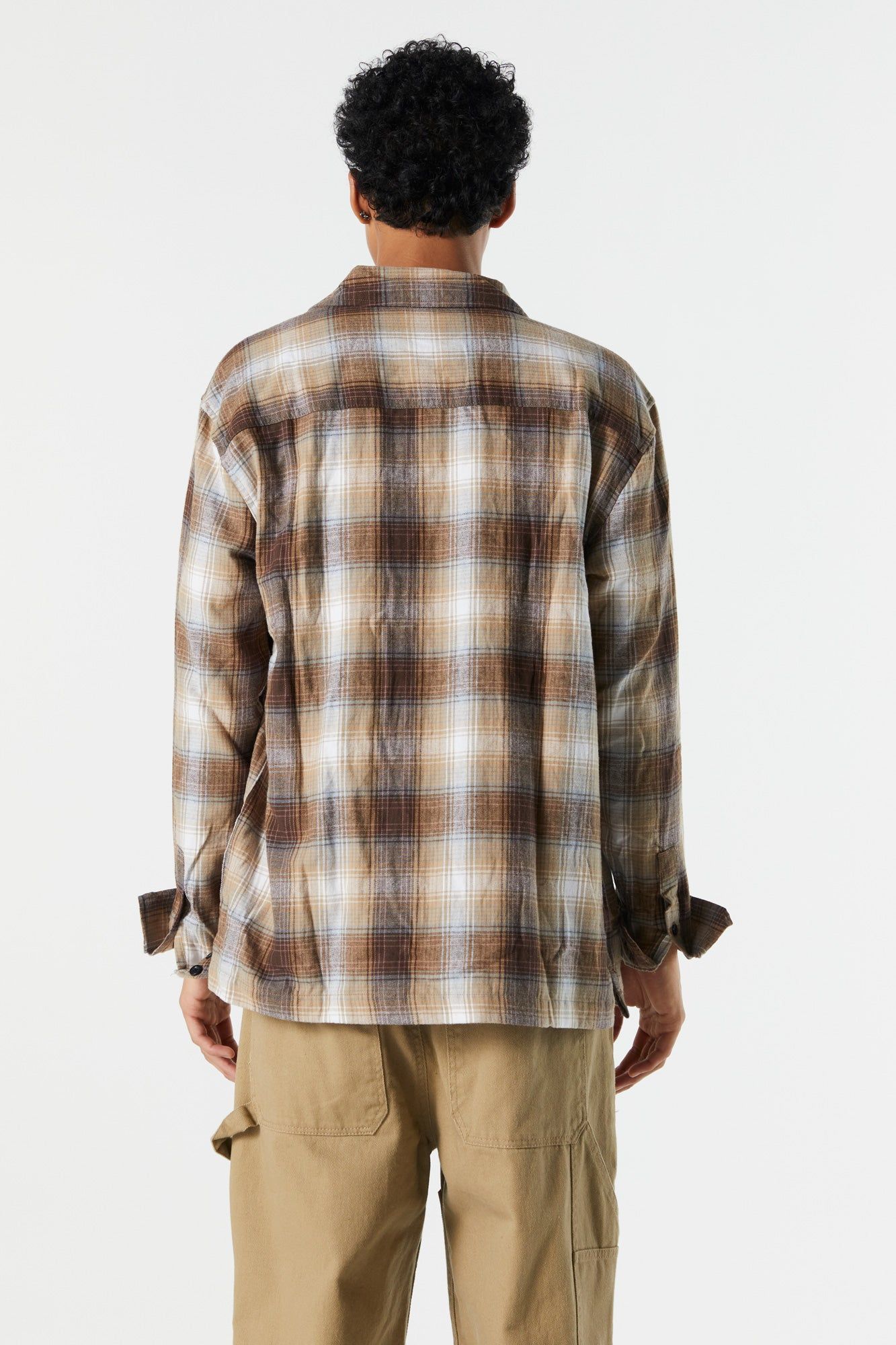 Plaid Button-Up Top sold by Urban Planet product image thumbnail 2
