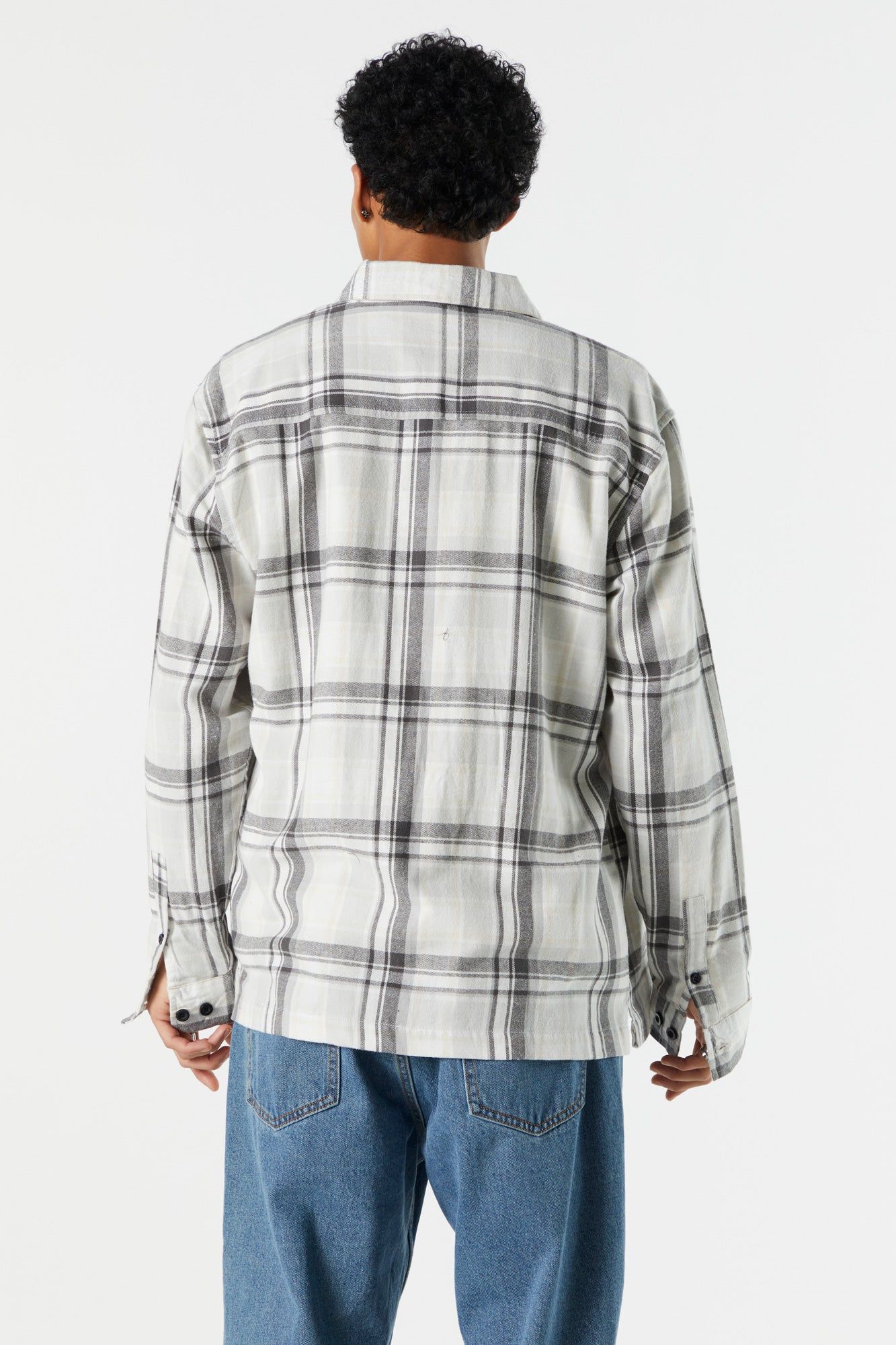 Plaid Button-Up Top sold by Urban Planet product image thumbnail 5