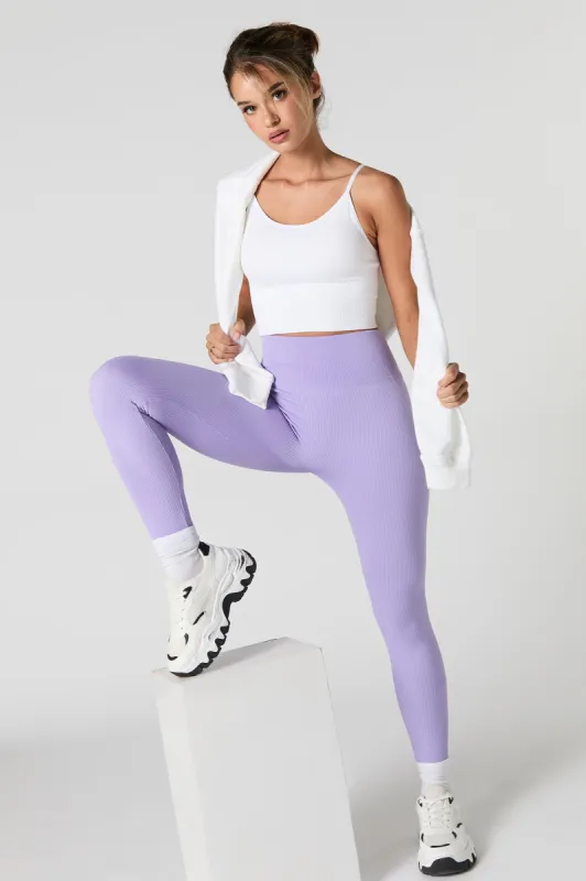 Legging Active côtelé à taille haute sold by Urban Planet